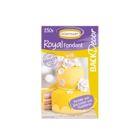 8 pz Royal pasta di zucchero, giallo