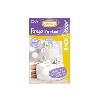 8 pz Royal pasta di zucchero, bianco