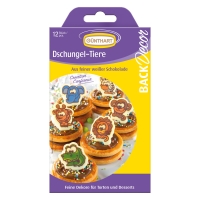 15 pz Animaletti, cioccolato bianco