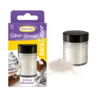 6 pz Colorante alimentare con effetto argento