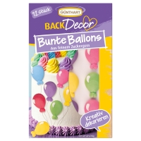 15 pz Palloncini di zucchero colorati