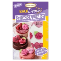 15 pz Set di zucchero, Glück & Liebe