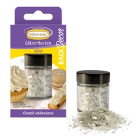 Fiocchi scintillante, argento