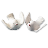 25 pz Colombe di zucch. in 3D