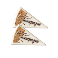 Decorazioni per torte speciali "Champagne"
