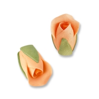 36 pz Boccioli di rosa color salmone