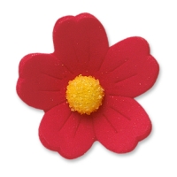 60 pz Fiori rossi, grandi