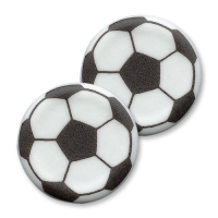 100 pz Placche da decoro: pallone 40mm