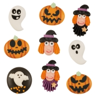 63 pz Figure Halloween, piatte   assortite