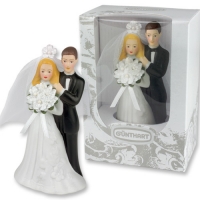 1 pz Coppia sposi nella confezione