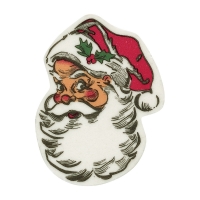 Visi Babbo Natale in massa di zucchero