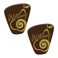 140 pz Decori  Williams , cioccolato fondente