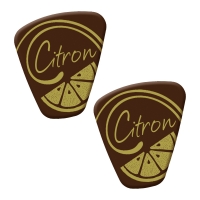 140 pz Decori  Citron , cioccolato fondente