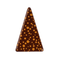 153 pz Triangolo, cioccolato fondente, puntini