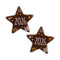 84 pz Placchetta 2025, cioccolato fondente