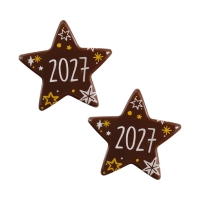 84 pz Placchetta 2025, cioccolato fondente