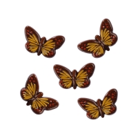 90 pz Piccole farfalle, cioccolato fondente