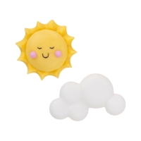 100 pz Sole e nuvole di zucchero, assortiti