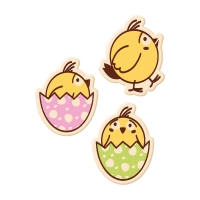 192 pz Pulcini, cioccolato bianco, assortiti