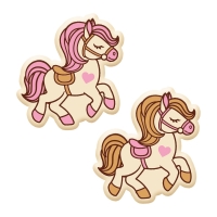 96 pz Cavalli, cioccolato bianco, assortiti