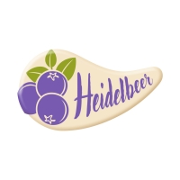 100 pz Decori  Heidelbeer , cioccolato bianco