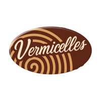 144 pz Decori  Vermicelles , cioccolato bianco
