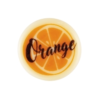 xx pz Décors  Orange , chocolat blanc