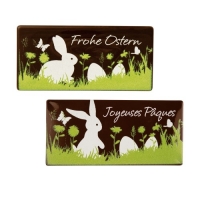 36 pz Placca Frohe Ostern , cioccolato fondente, assortiti