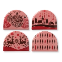 32. Pz. Chiusura tronchetto, cioccolato ruby