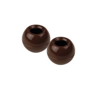 504 pz Palle 3D, cioccolato fondente