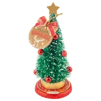 16 pz Albero di Natale su tondo di cioccolato