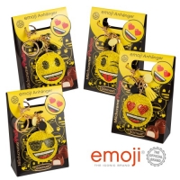 12 pz Portachiavi Emoji , box con pral.