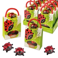 12 pz Borsetta con coccinelle