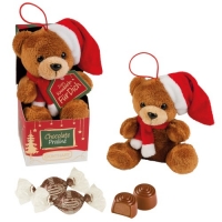 12 pz Piccoli orsetti di peluche su scatola con praline