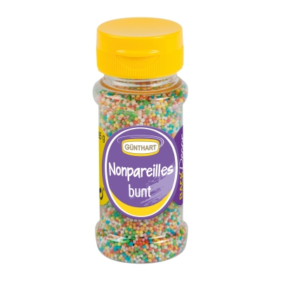 12 pz Decori Nonpareilles colorati 85 g 