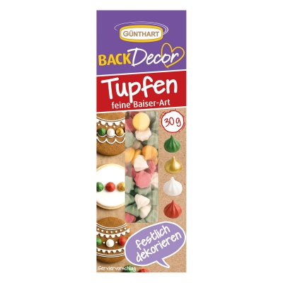 14 pz Puntini tipo meringa 