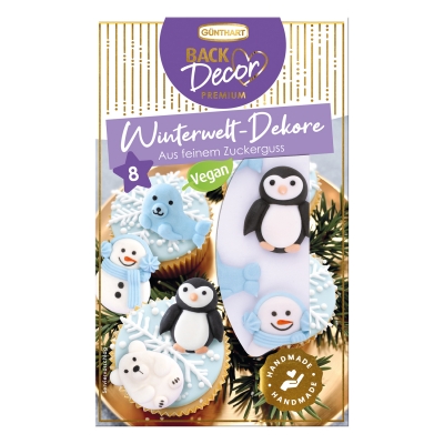 15 pz Set di zucchero, Mondo invernale 