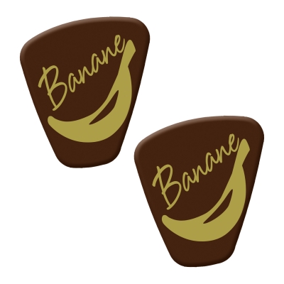 140 pz Decori  Banane , cioccolato fondente 