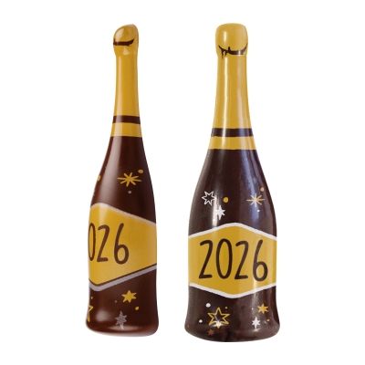 48 pz Champagne 2025, cioccolato fondente 