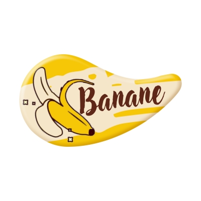 100 pz Decori  Banane , cioccolato bianco 