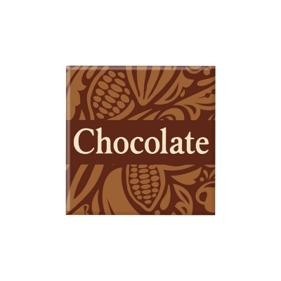 160 pz Decori  Chocolate , cioccolato bianco 