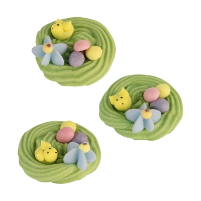 48 pz Nido di Pasqua di zucch. 