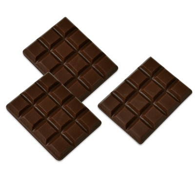 96 pz Mini-Tavolette, cioccolato fondente 