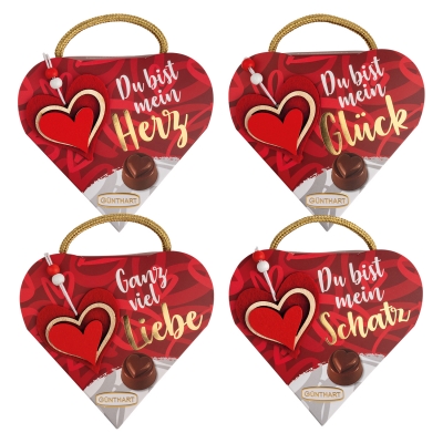 16 pz Cuore-Emotion con con pendente a cuore 